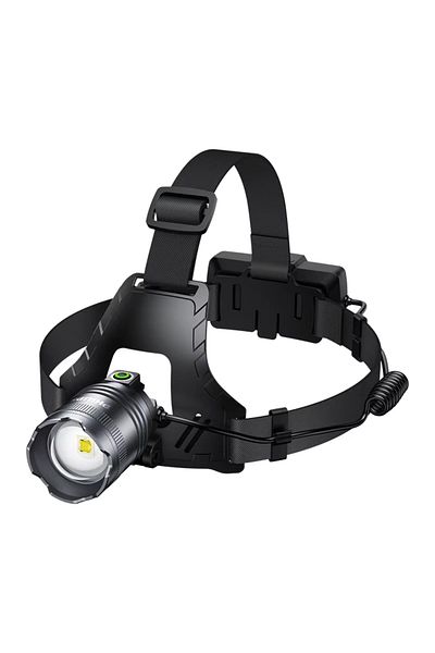 Philips SFL3341 SFL3341 Head flashlight 10W Zoomable Headlamp, Super-Bright Laser Flashlight for Ni