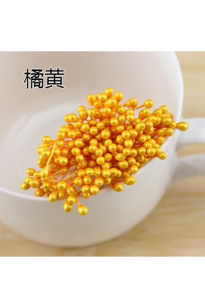 Choice 150 قطعة من سداة زهور السكر الاصطناعية متعددة الألوان مقاس 3 مم لتزيين...