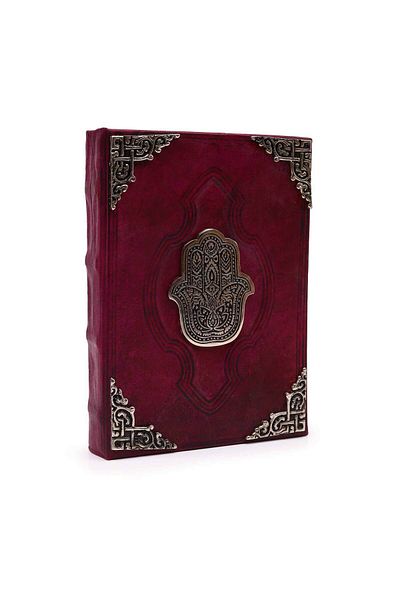 OEM LEATHER JOURNAL | HANDMADE | HAND OF FATIME | 26 x 18 cm