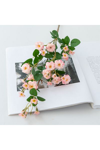 Choice Pink Artificial Flowers Handmade Daisy Bouquet Fashion For Home Garden DIY Wreath Material Wedding B
