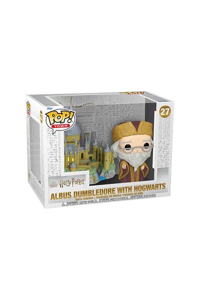 Funko POP Town Figure Harry Potter, Albus Dumbledore with Hogwarts