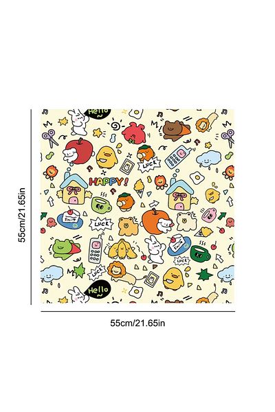 Choice XL 55x55cm Cat Grooming Wrap Self-Adherent Cat Restraint Wrap Anti-Scratch Cat Swaddle Burrito Wrap