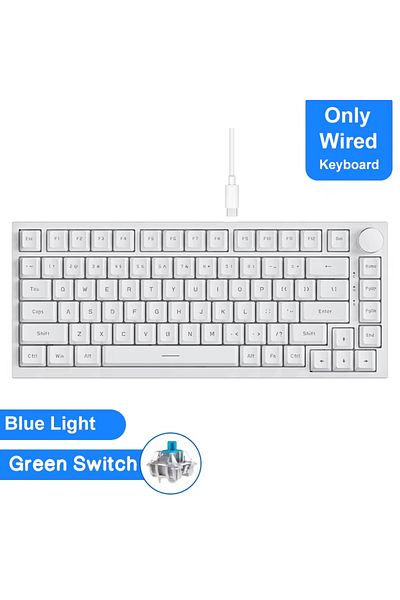 Ajazz AK820 B AK820/AK820Pro gaming mechanical keyboard Bluetooth 5.1/Wireless/wired c custom keyboa