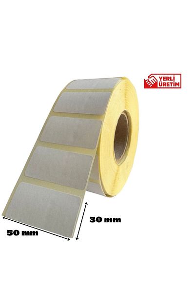 Yamani Display 5 Pcs 50×30 mm Thermal Barcode Label 1000 Pcs Wrap