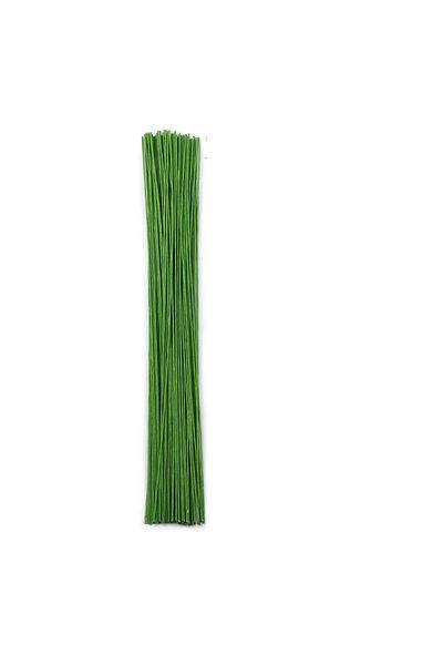 Choice 18Gauge 50pcs 100 PCS 22/20 Gauge LightGreen Floral Wire Stems for Artificial Flower Making,Florist