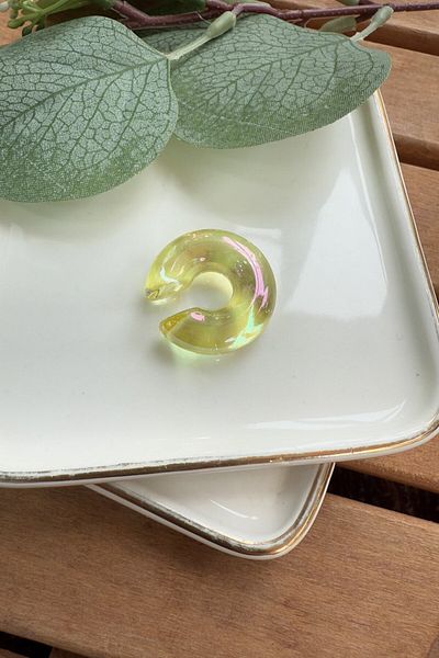 My Joyas Design Yellow C Hologram Cartilage Earring