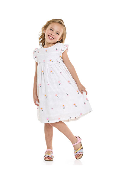 R&B GIRLS WOVEN DRESS 2-8Y