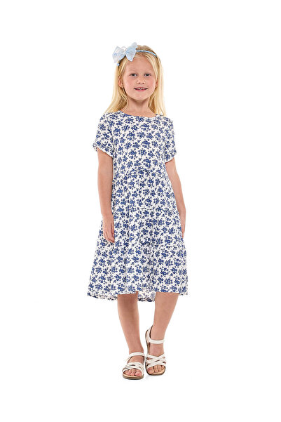 R&B فستان محبوك للبنات من عمر 2 إلى 8 سنوات