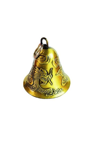 BLA BLA FOAM Feng Shui Bell - Phoenix and Dragon - Love and Protection 6 cm