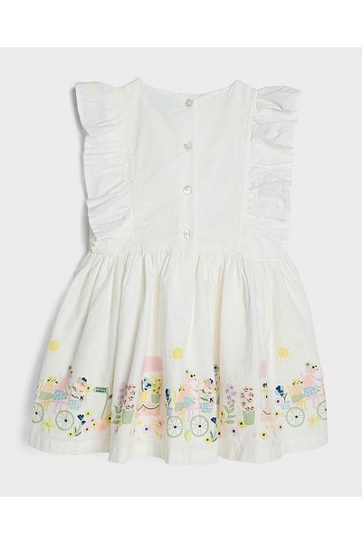 R&B WOVEN DRESS 6-24M