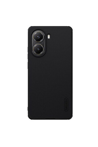 Nillkin غلاف هاتف Xiaomi Poco x7 pro Pc + tpu أسود Super Frosted Shield Pro M...