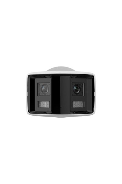 Hikvision ColorVu - Cameră IP 4MP, lentilă 2.8mm, vedere panoramică 180gr, distanță de 40m, audio -DS-2CD2T47G2P-LSU-SL-2.8mm