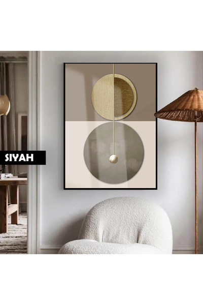 Harika bir ev HARIKABİREV|04 SIVO-ZLATNA BOJA ABASTRAKTNI BOHO MODEL | STOL O...