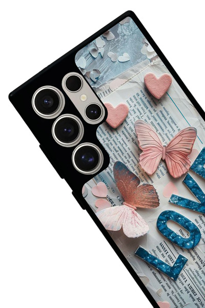 Aksel Kılıf Samsung Galaxy S24 Ultra Compatible Matte Black Case, Soft Silicone, Protective, Shock Absorbing Cover Case
