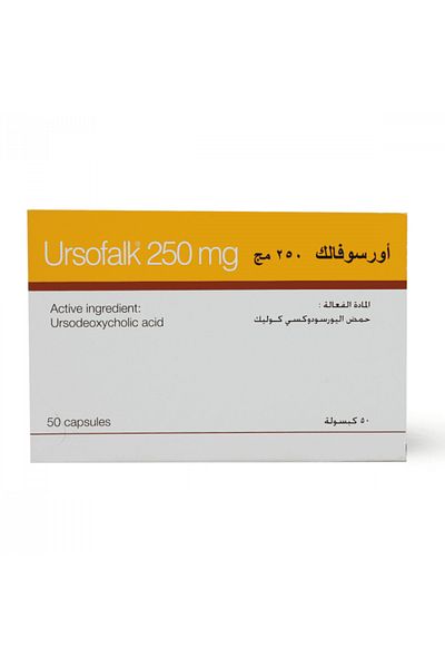 Bayer Ursofalk Ursodeoxycholic Acid Capsules, 50 Pieces