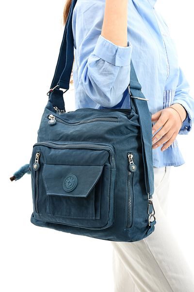 yuzuco Rucsac ultra ușor, cu mai multe buzunare, impermeabil, unisex, gri (model: 571-2E)