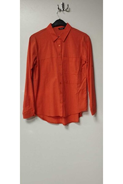 Benim قميص بقصة ضيقة مع جيب على الصدر