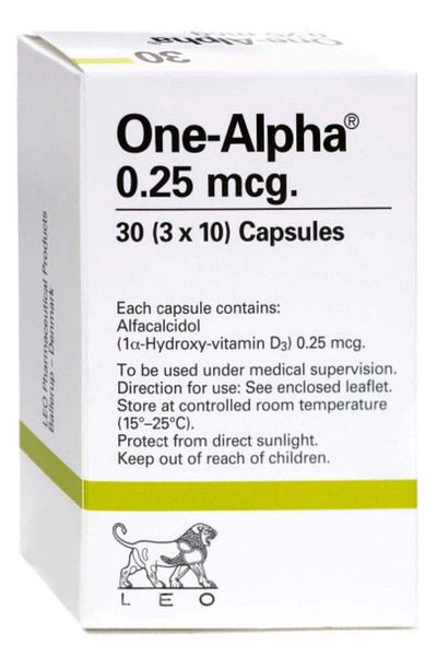 Bayer ONE ALPHA 0.25MCG CAP 100S
