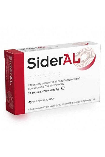 Bayer Sideral Vitamin C, E & B12 Capsules, 20 Count