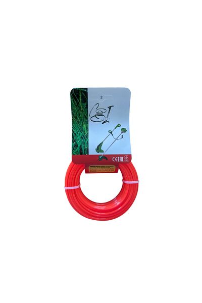 COBI SMART® Round plastic trimmer line, 2.4 mm x 15 m, orange – COBI SMART®