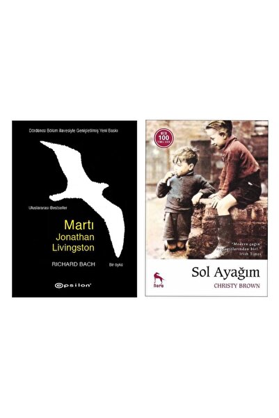 Timaş Yayınları Martı Jonathan Livingston Richard Bach - Sol Ayağım Christy B...