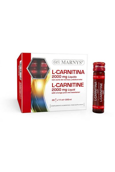 Bayer Marnys L-Carnitine 2.000 Mg With Orange Juice And Sweetener