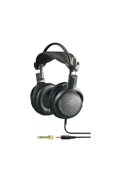 JVC HA-RX900-E Premium Over-Ear Headphones, Black