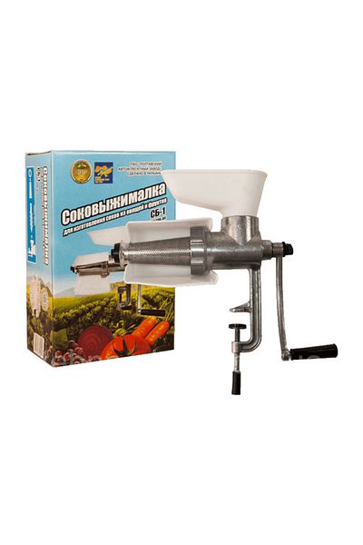 COBI SMART® Tomato chopper, hard aluminum, seed separator, juicing level adjustment screw - COBI SMART®