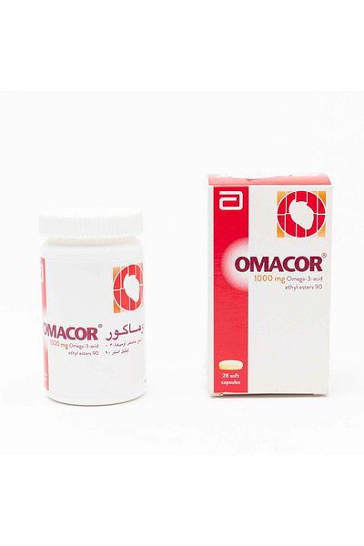 Bayer Omacor 1000 mg 28 Capsules