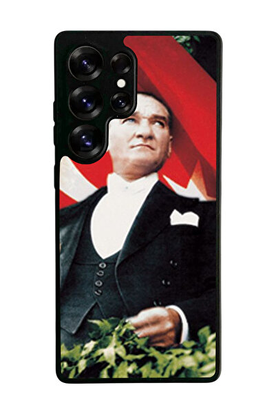 Aksel Kılıf Samsung Galaxy S25 Ultra Compatible Matte Black Case, Soft Silicone, Protective, Shock Absorbing Cover Case