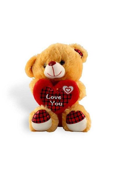 Toybox Non-Toxic Stuffed And Plush Soft Teddy Bear Brown