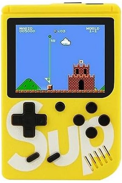 Yuwell YU WELL 400 in 1 SUP GAMEBOX Classic Retro Gaming Console (Single Player, Yellow)