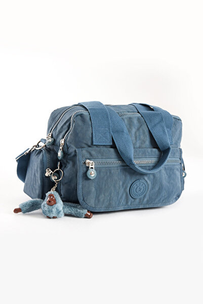 yuzuco Εξαιρετικά ελαφριά αδιάβροχη τσάντα ώμου πολλαπλών τσέπης (Μοντέλο: B571-5M)