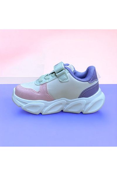 pepino Baby Lace-Up Velcro Figured Light Eva Imported Flexible Sole Orthopedic Seasonal Sports Shoes
