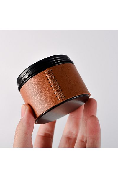 Choice Small Portable Mini Coffee Bean Storage jarAluminum Alloy Coffee Powder SealedTank Outdoor camping C