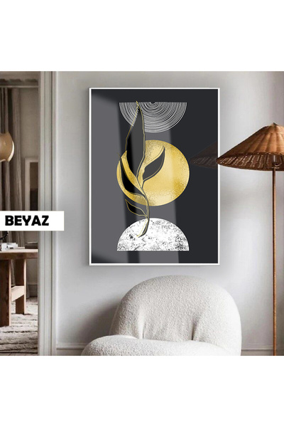 Harika bir ev HARIKABİREV | SIVO-ZLATNI BOEMSKI BOTANIČKI APSTRAKTNI MODEL | ...