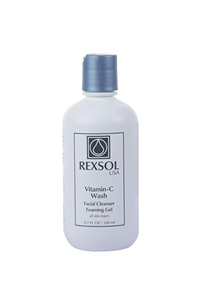 REXSOL غسول ومنظف للوجه بفيتامين سي 240 مل