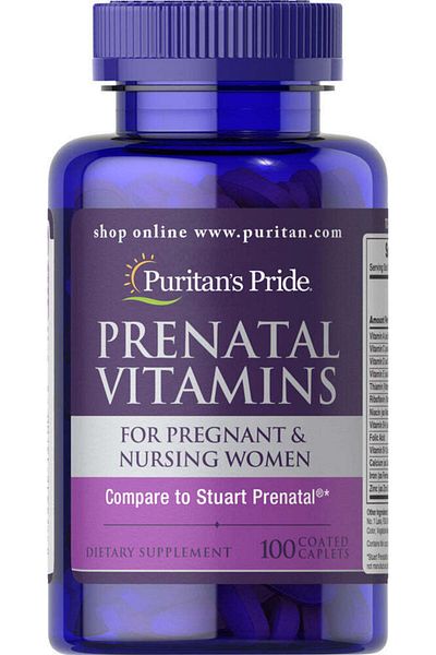 Bayer Puritan's Pride Pre Natal Vitamins 100s