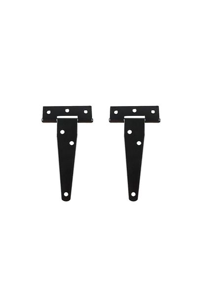 COBI SMART® Iron hinges 2 pieces No.2, 16x9 cm, black - COBI SMART®
