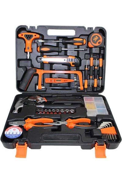Generic Household Tool Kits 82 Pcs Home Repair Maintaining DIY Hand Toolbox