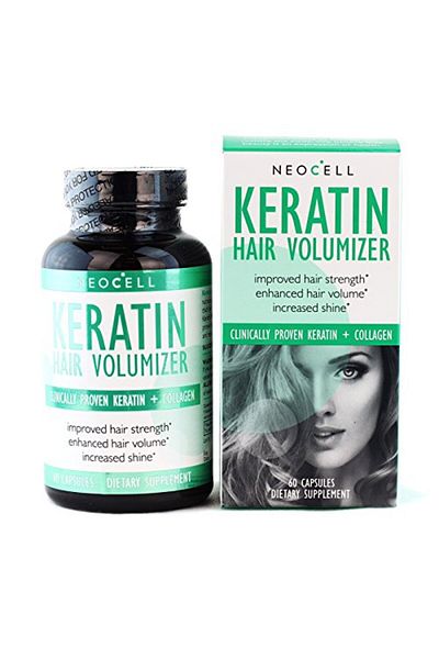 Bayer Neocell Keratin Hair Volumizer Capsules 60 Pieces