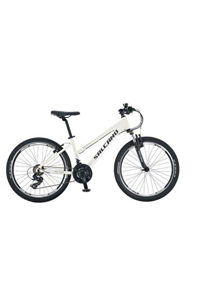 Salcano NG Team200 Lady 24 Jant 21 Vites V-Fren Çocuk Dağ Bisikleti Krem Gümüş