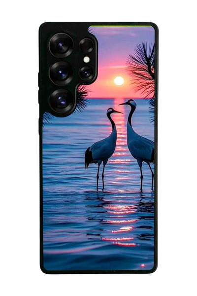Aksel Kılıf Samsung Galaxy S25 Ultra Compatible Matte Black Case, Soft Silicone, Protective, Shock Absorbing Cover Case