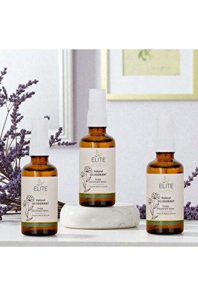 The Elite Home Doğal Deodorant Sprey 50 ml*3 adet