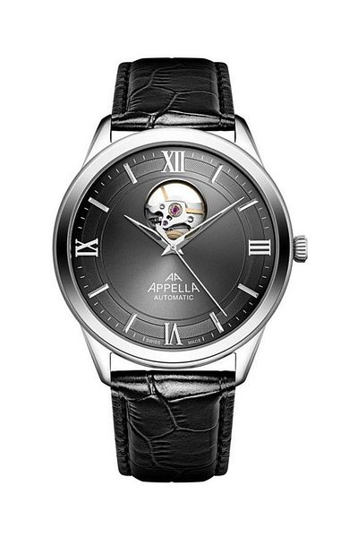 APPELLA Classic Open Heart Automatic Men's Watch