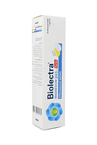 Bayer Biolectra Magnesium Forte Effervescent Tab 20s