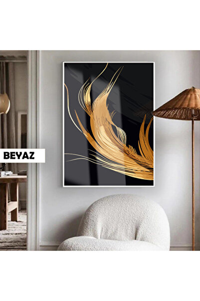 Harika bir ev HARIKABİREV | MODEL 01 ZLATNO-CRNO PERJE (PERJE) | STOL OD KALJ...