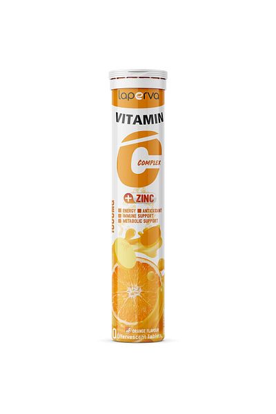 Bayer LAPERVA VIT C ZINC TABLET 20S