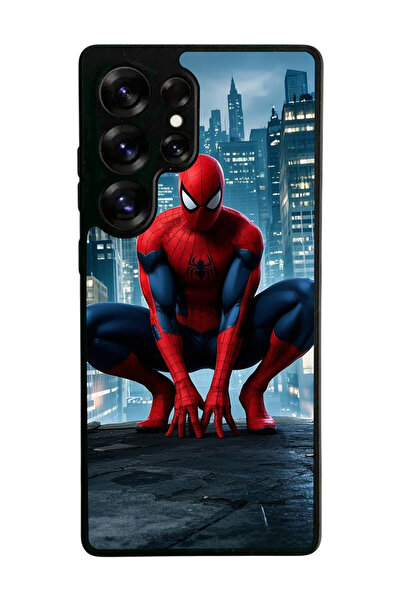 Aksel Kılıf Samsung Galaxy S25 Ultra Compatible Matte Black Case, Soft Silicone, Protective, Shock Absorbing Cover Case