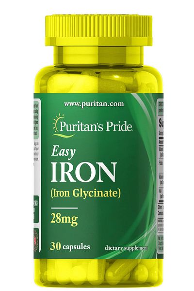 Bayer Puritan's Pride Easy Iron 28mg Size 30s